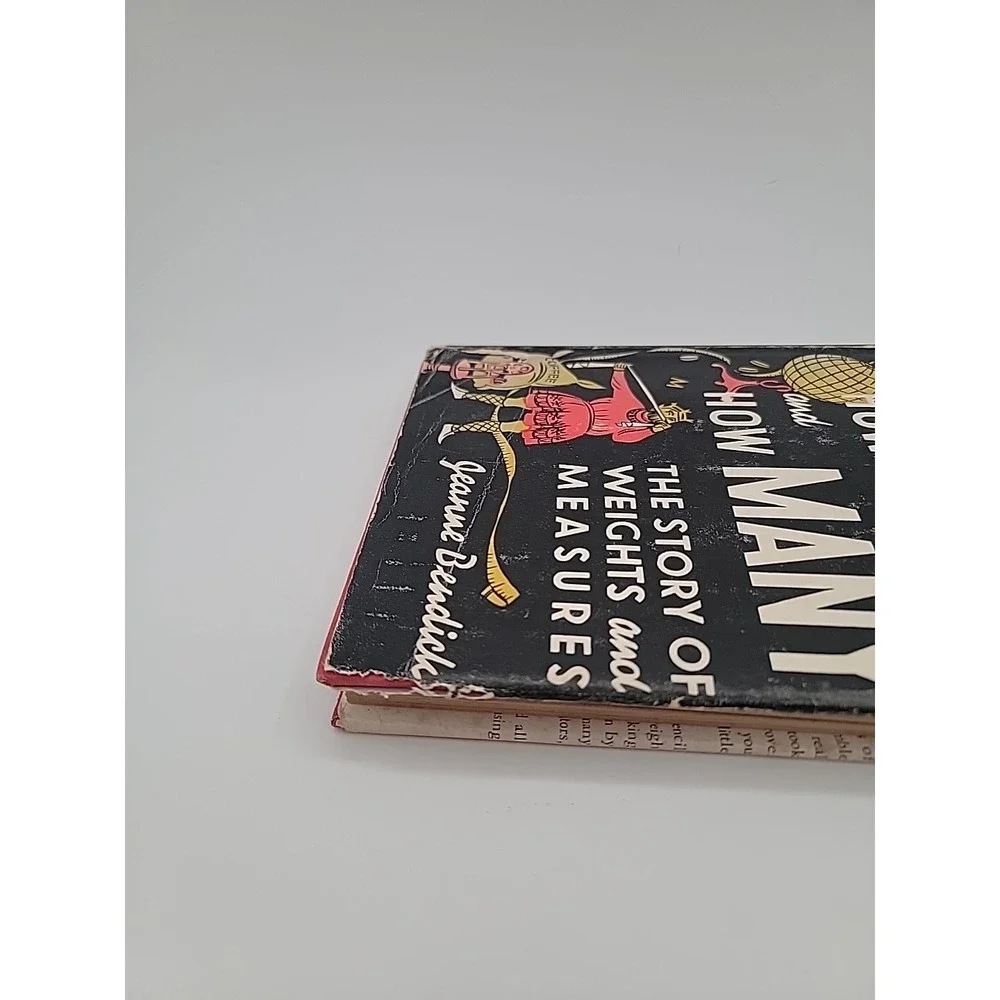 Jeanne Bendick How Much‎ and How Many Hardcover 20th Printing Science Fair
